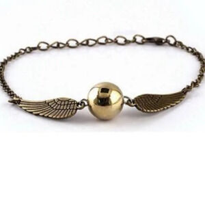 Golden snitch Harry Potter bracelet